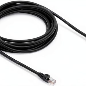 Amazon Basics Cat 6 Ethernet Patch Cable 15ft Black RJ45 High Speed-0