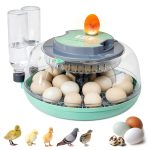 Unidevice 18‑Egg Automatic Incubator with Adjustable Temp & Humidity-0