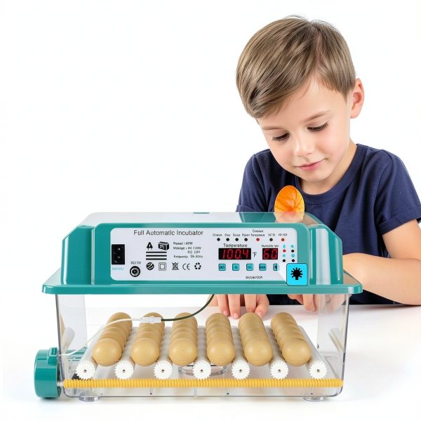 CoInceptus JL36 Poultry Egg Incubator for Chicken, Quail, Duck, and-7