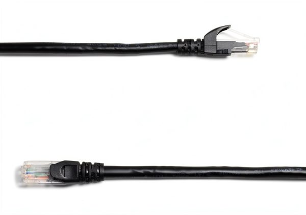 Amazon Basics Cat 6 Ethernet Patch Cable 15ft Black RJ45 High Speed-1
