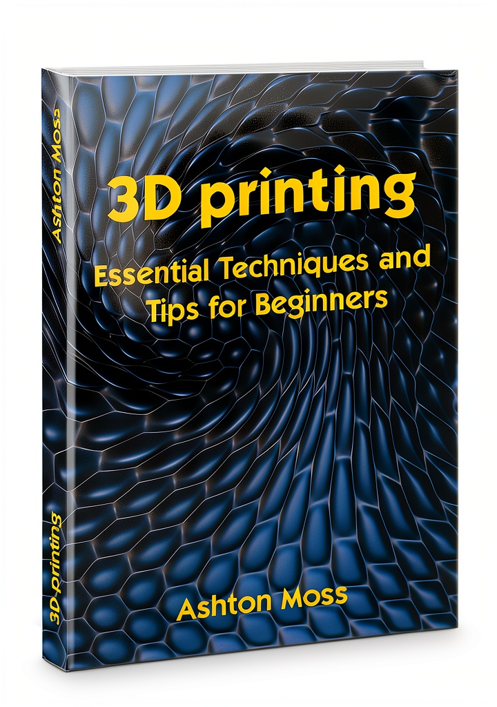 Installing 3D Printing for Beginners Intermediate Pro Guide by XYZ Publishing on a wooden desk