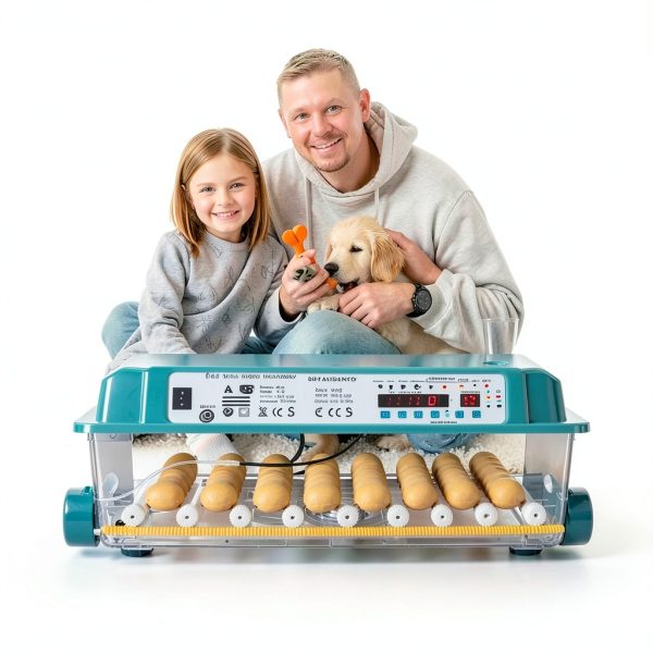 CoInceptus JL36 Poultry Egg Incubator for Chicken, Quail, Duck, and-8