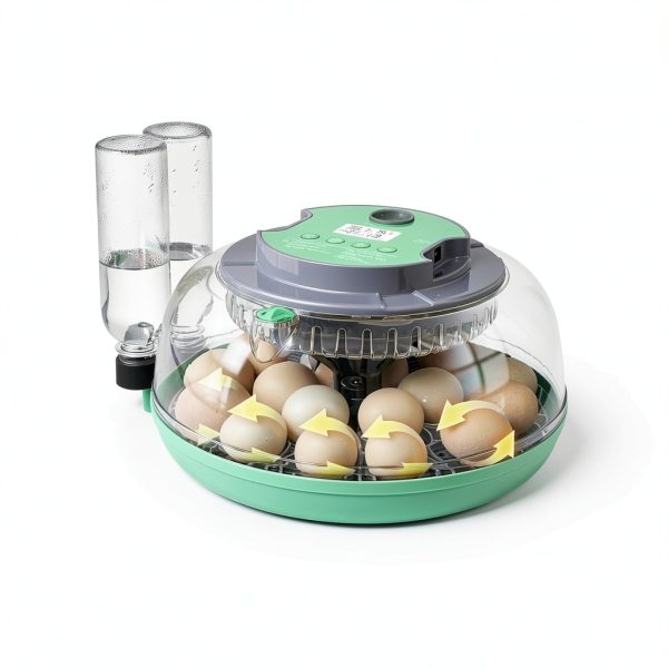 Unidevice 18‑Egg Automatic Incubator with Adjustable Temp & Humidity-3