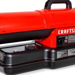Craftsman 80,000 BTU Kerosene Heater Red Black F310201 Portable-0