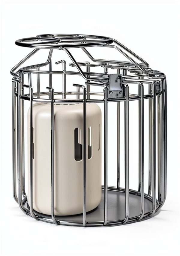 HeatMate Kerosene Heater 23,500 BTU Pedestal White Model HMC-23K-7