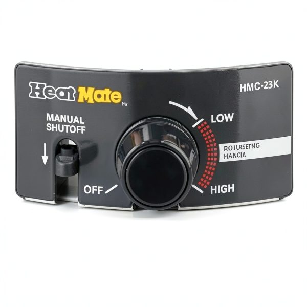 HeatMate Kerosene Heater 23,500 BTU Pedestal White Model HMC-23K-5