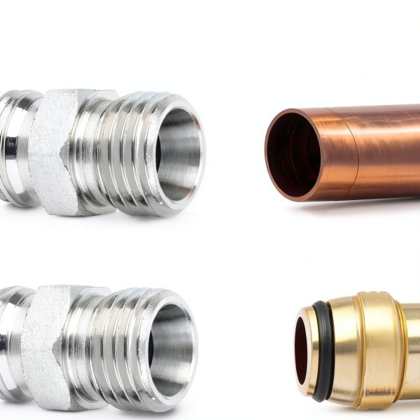 M14 Carbon Steel Adapter 2pcs by BOXOB for Mini Excavator Hose-3