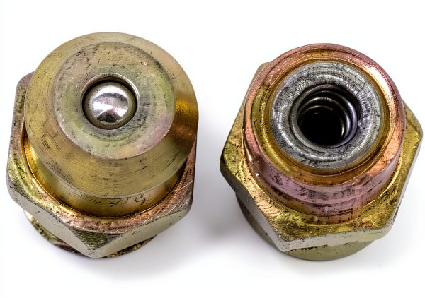 1/4-28 SAE-LT Copper Grease Taper Thread Zerk Nipple Fitting AutoE-1