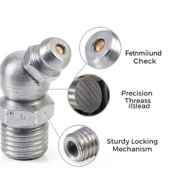 Grease Zerk Fittings Kit Hapric 112pcs Assortment 45°/90° Wrench-5