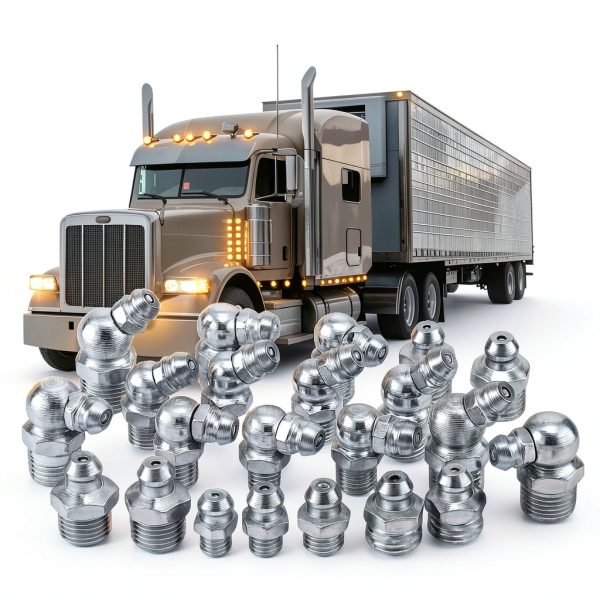Grease Zerk Fittings Kit Hapric 112pcs Assortment 45°/90° Wrench-4